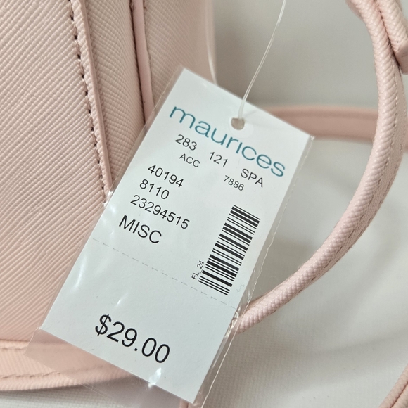 NWT Maurices Pink Crossbody Bag - Picture 8 of 9